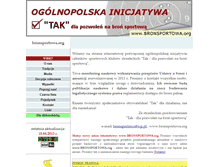 Tablet Screenshot of bronsportowa.org